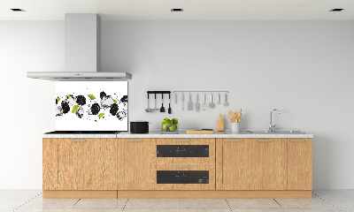 Achterwand keuken Kersen en water