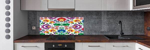 Spatplaat keuken Etnisch patroon