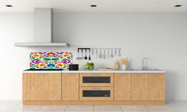 Spatplaat keuken Etnisch patroon