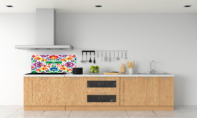 Spatplaat keuken Etnisch patroon