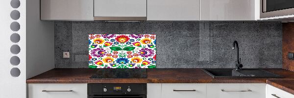 Spatplaat keuken Etnisch patroon