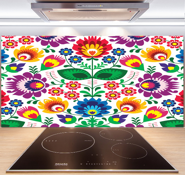 Spatplaat keuken Etnisch patroon