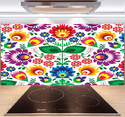 Spatplaat keuken Etnisch patroon