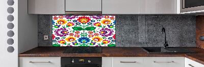 Spatplaat keuken Etnisch patroon