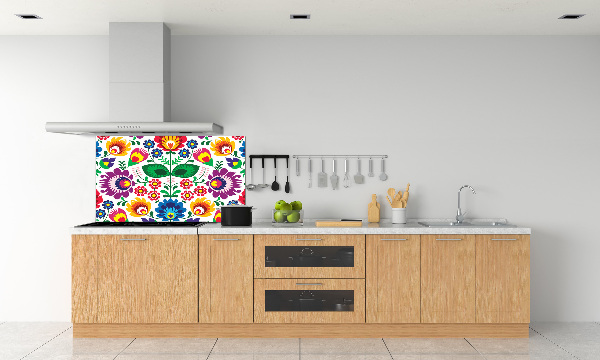 Spatplaat keuken Etnisch patroon