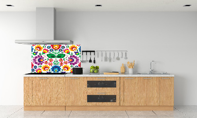 Spatplaat keuken Etnisch patroon
