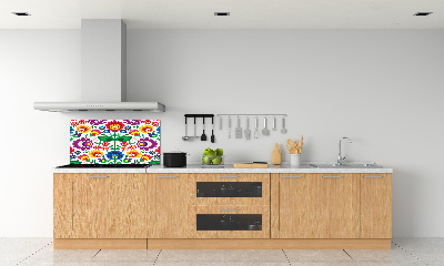 Spatplaat keuken Etnisch patroon