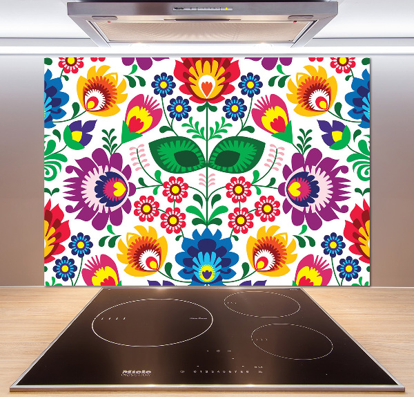 Spatplaat keuken Etnisch patroon