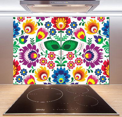 Spatplaat keuken Etnisch patroon