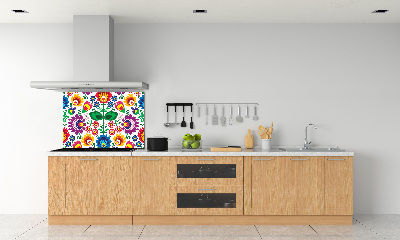 Spatplaat keuken Etnisch patroon