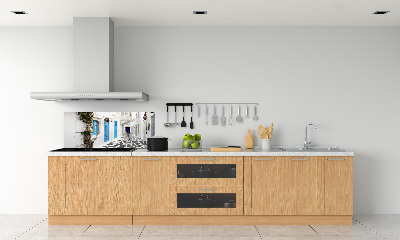 Spatplaat keuken Griekse straten