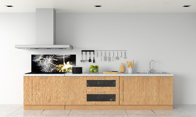 Spatscherm keuken Paardenbloemzaden