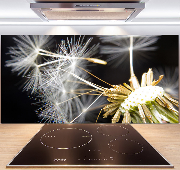 Spatscherm keuken Paardenbloemzaden