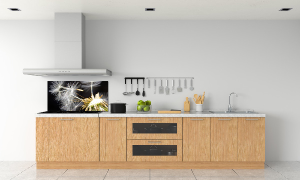 Spatscherm keuken Paardenbloemzaden