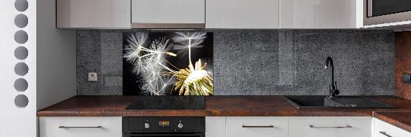Spatscherm keuken Paardenbloemzaden