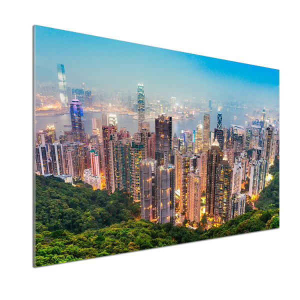 Panel między meble w kuchni Hongkong