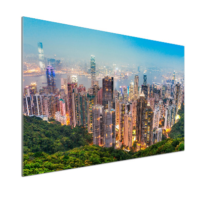 Panel między meble w kuchni Hongkong