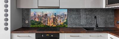 Panel między meble w kuchni Hongkong