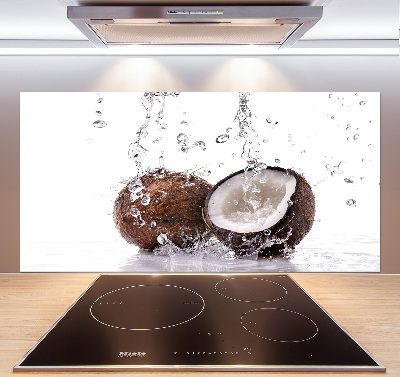 Keuken achterwand Kokosnoot en water