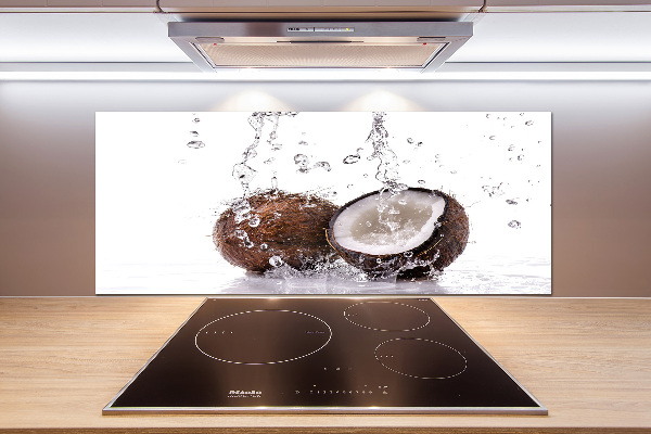 Keuken achterwand Kokosnoot en water