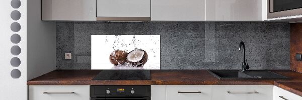 Keuken achterwand Kokosnoot en water