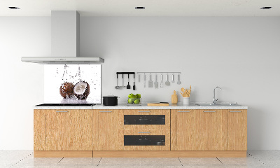 Keuken achterwand Kokosnoot en water