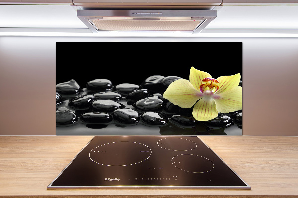 Spatplaat keuken Orchidee