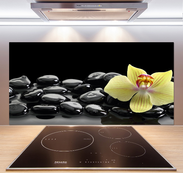 Spatplaat keuken Orchidee