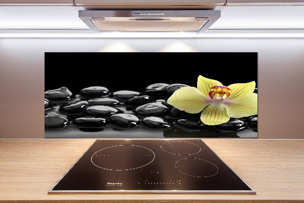 Spatplaat keuken Orchidee