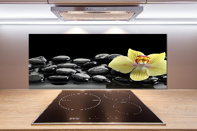 Spatplaat keuken Orchidee