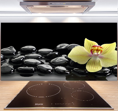 Spatplaat keuken Orchidee