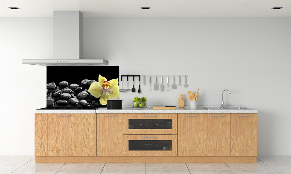 Spatplaat keuken Orchidee