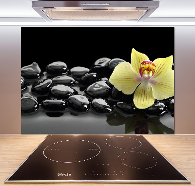 Spatplaat keuken Orchidee