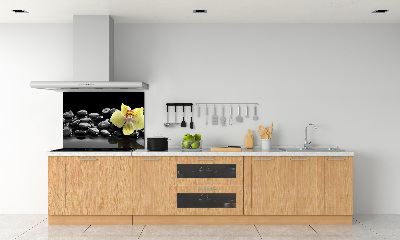 Spatplaat keuken Orchidee