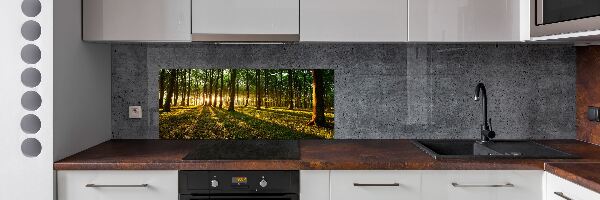 Achterwand keuken Zonnestralen