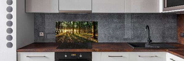 Achterwand keuken Zonnestralen