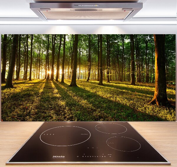 Achterwand keuken Zonnestralen