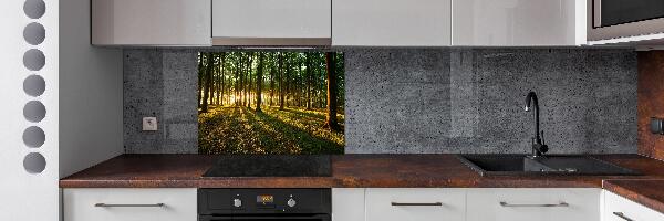 Achterwand keuken Zonnestralen
