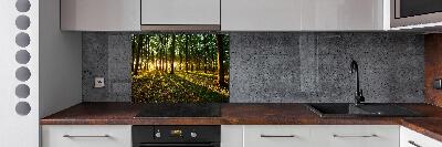 Achterwand keuken Zonnestralen