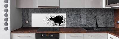 Keuken achterwand Gat in de muur