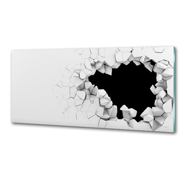 Panel do kuchni Dziura w ścianie