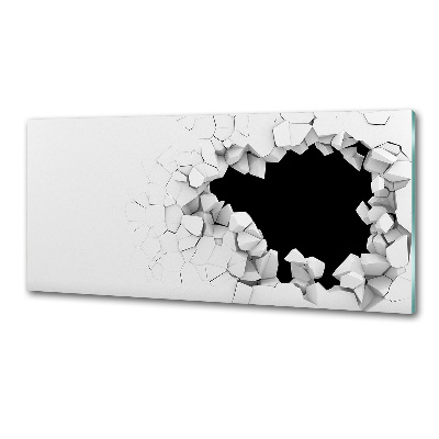 Panel do kuchni Dziura w ścianie