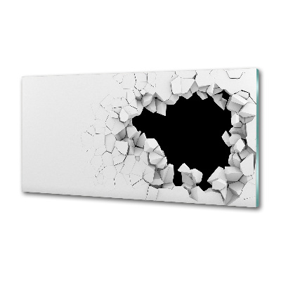 Panel do kuchni Dziura w ścianie