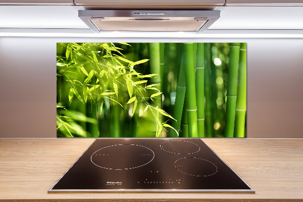 Keuken achterwand Bamboe