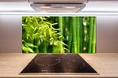 Keuken achterwand Bamboe