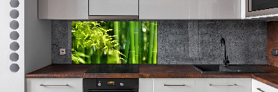 Keuken achterwand Bamboe