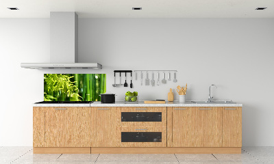 Keuken achterwand Bamboe