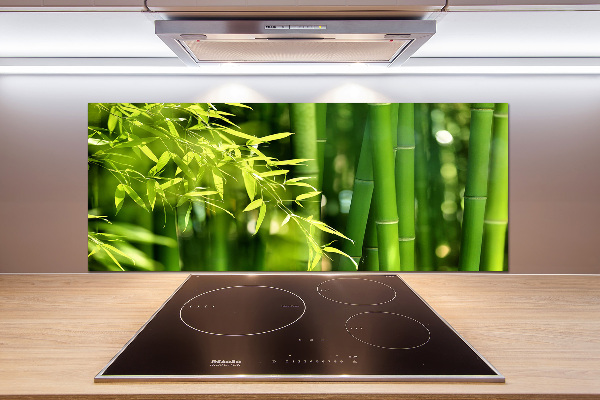Keuken achterwand Bamboe