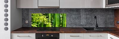 Keuken achterwand Bamboe
