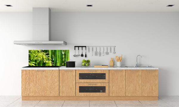 Keuken achterwand Bamboe